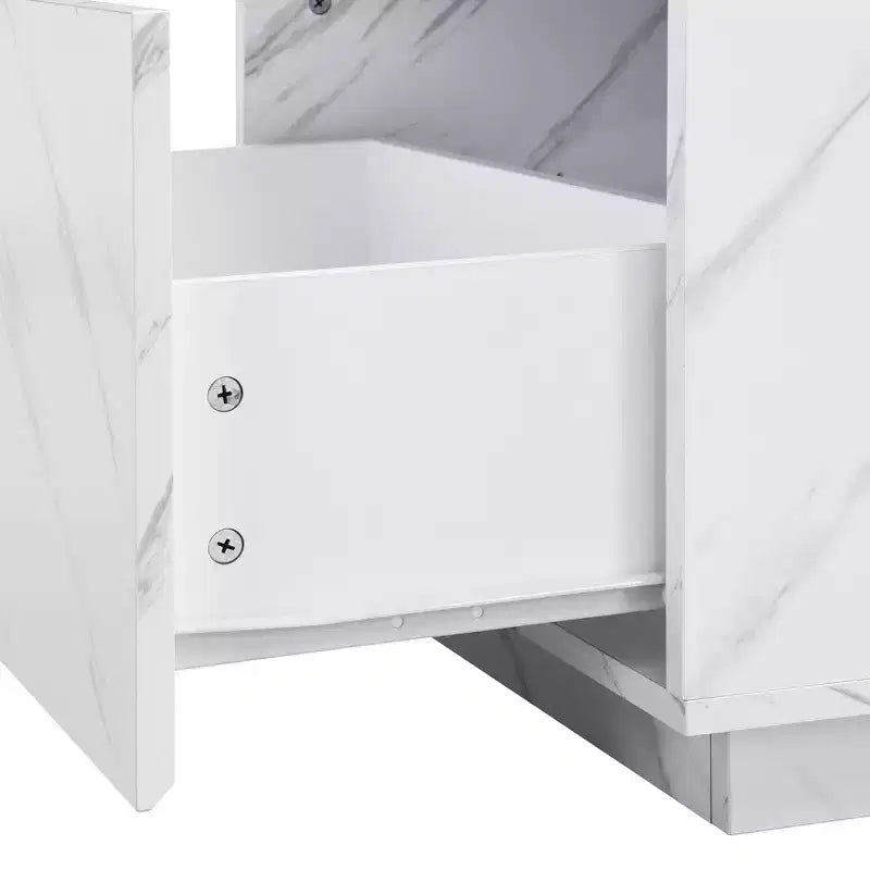 2-teiliges rundes Couchtisch-Set, keine Montage erforderlich, für Wohnzimmer, Büro und Schlafzimmer