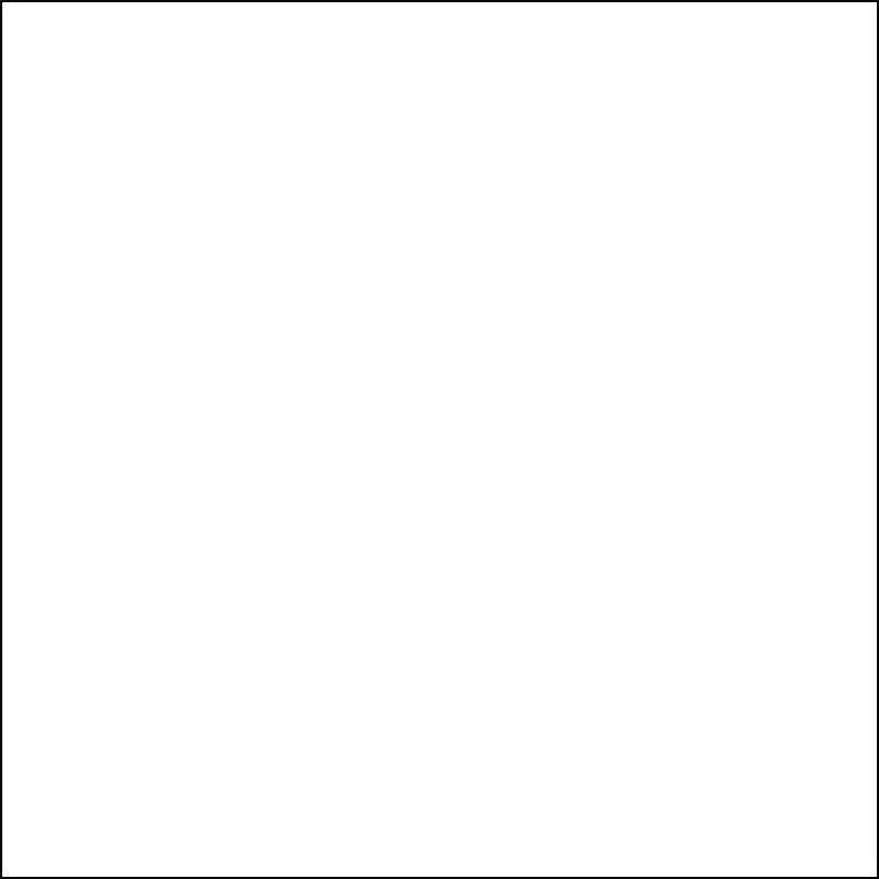 Commode horizontale en panneaux de particules de 6.75 in.H avec 6 tiroirs, finition blanche