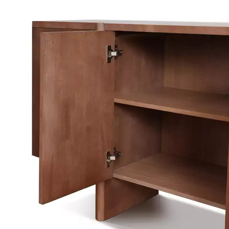 Buffet de rangement polyvalent en bois, style moderne et minimaliste
