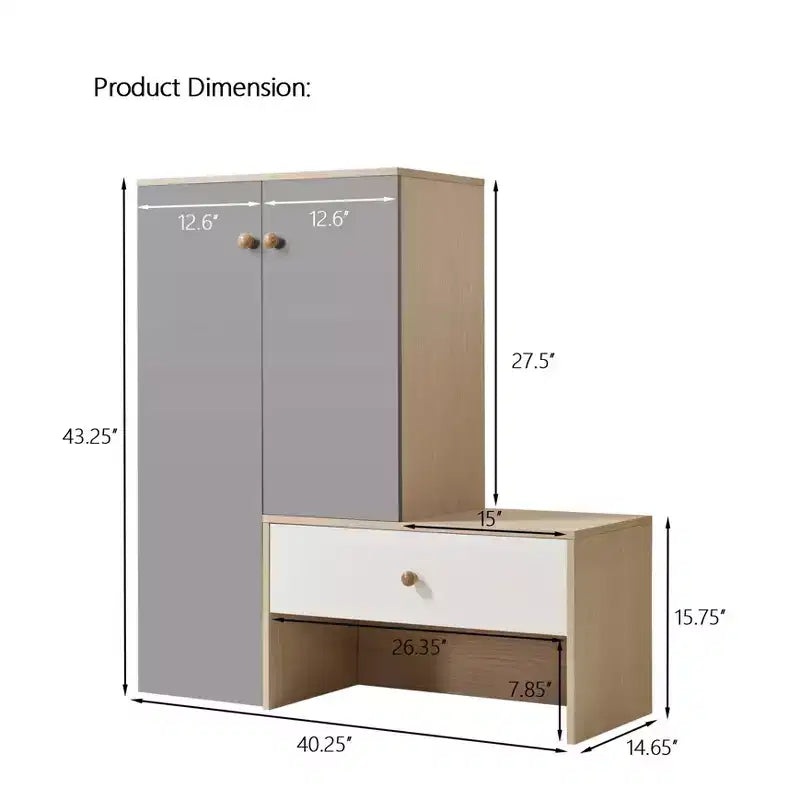 Multifunktionale Schuhbank, Schuhschrank, Schuhregal mit Bank
