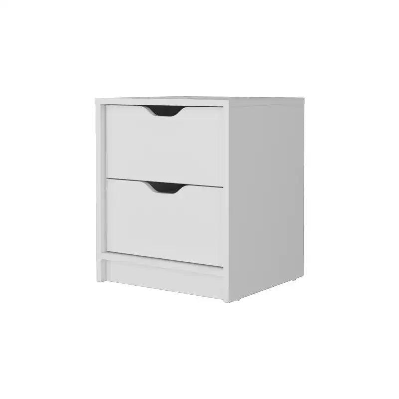2 tables de chevet élégantes et fonctionnelles à 2 tiroirs pour la chambre et le salon