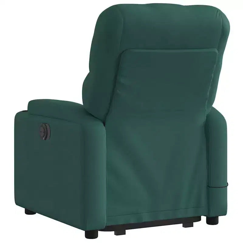 Sillón reclinable de masaje de pie, gris oscuro