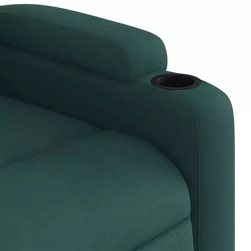 Sillón reclinable de masaje de pie, gris oscuro