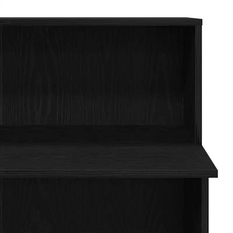 Empfangstresen, Schwarz, 39.4x19.7x40.7, Holzwerkstoff