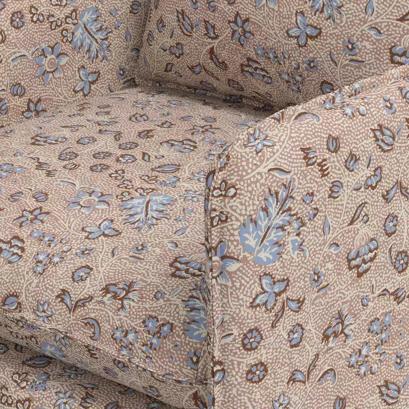 Sillón reclinable informal con costuras francesas